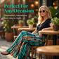 🌸 50% OFF NOW! 🌸Women's Smocked High-Waist Wide-Leg Trousers 👖 Cinched Comfort, Flowing Freedom