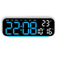 ⌚️LED Display Digital Alarm Clock with Date Temp Weekday