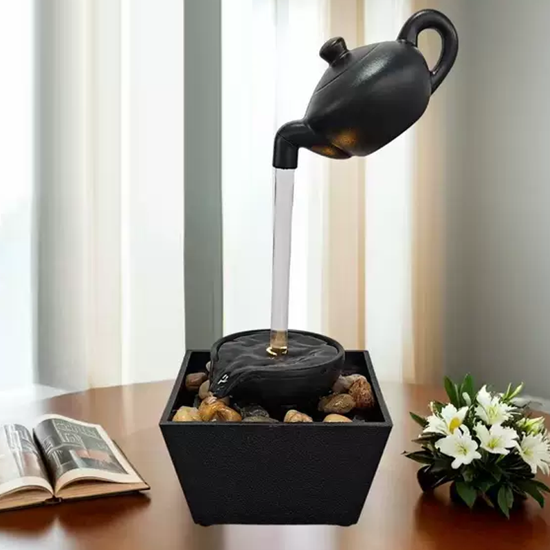 📢📢50% OFF !! ⏰Floating Illusion Teapot Water Fountain Decor