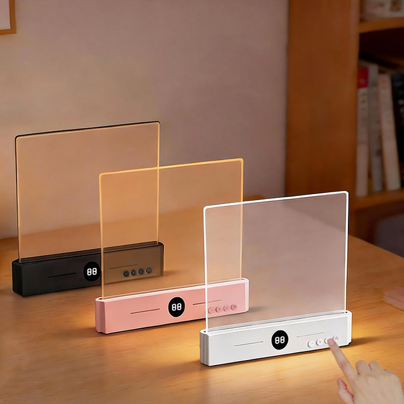 📖 LED Panel Reading Light with 3 Colours & Timer — Flat Book Light for Bedside Reading | Stepless Dimming | Eye-Caring Design