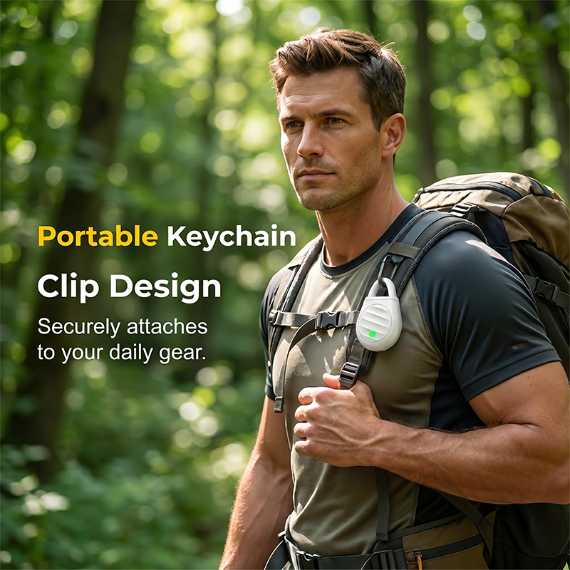 ‼️No more trouble from birds, beasts and locusts！Portable Ultrasonic Bird Repellent Keychain