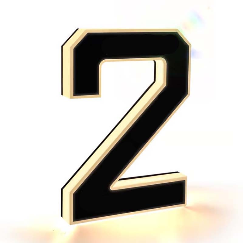 Waterproof LED House Numbers for Outside