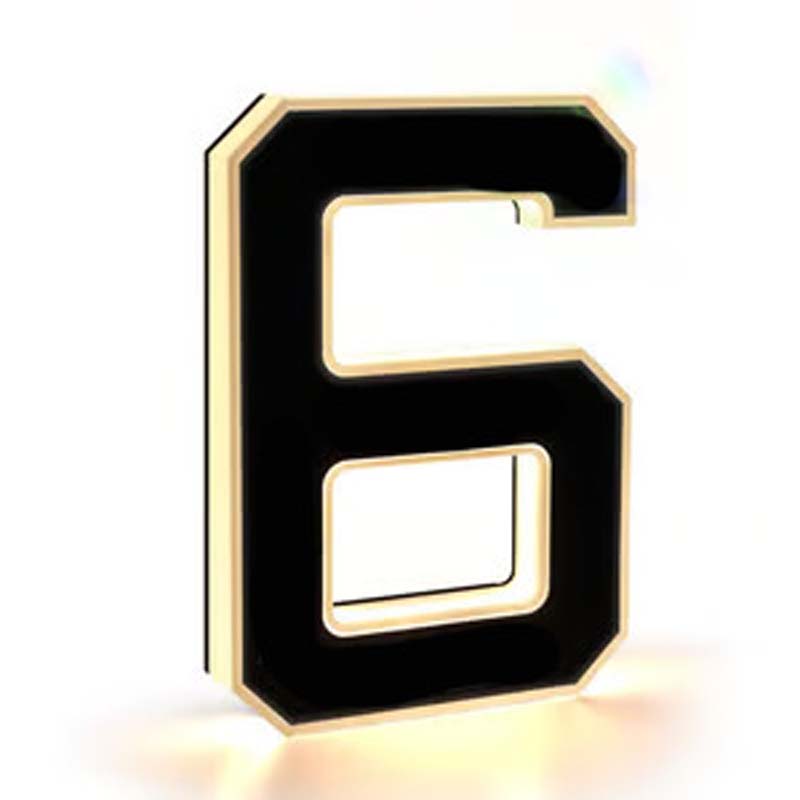 Waterproof LED House Numbers for Outside