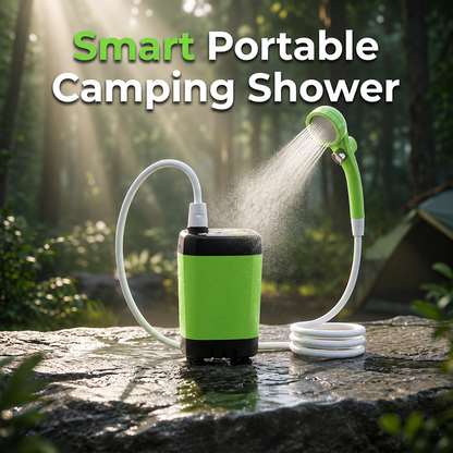 🎁2026 New Arrivals 50% OFF💥Portable Camping Shower with Rechargeable Pump