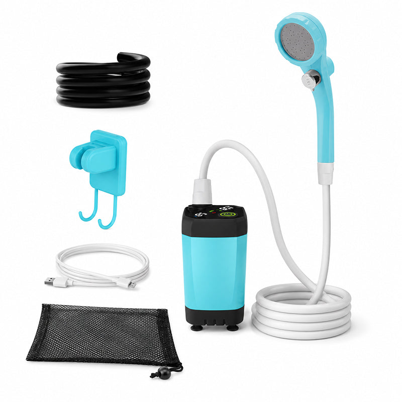 🎁2026 New Arrivals 50% OFF💥Portable Camping Shower with Rechargeable Pump