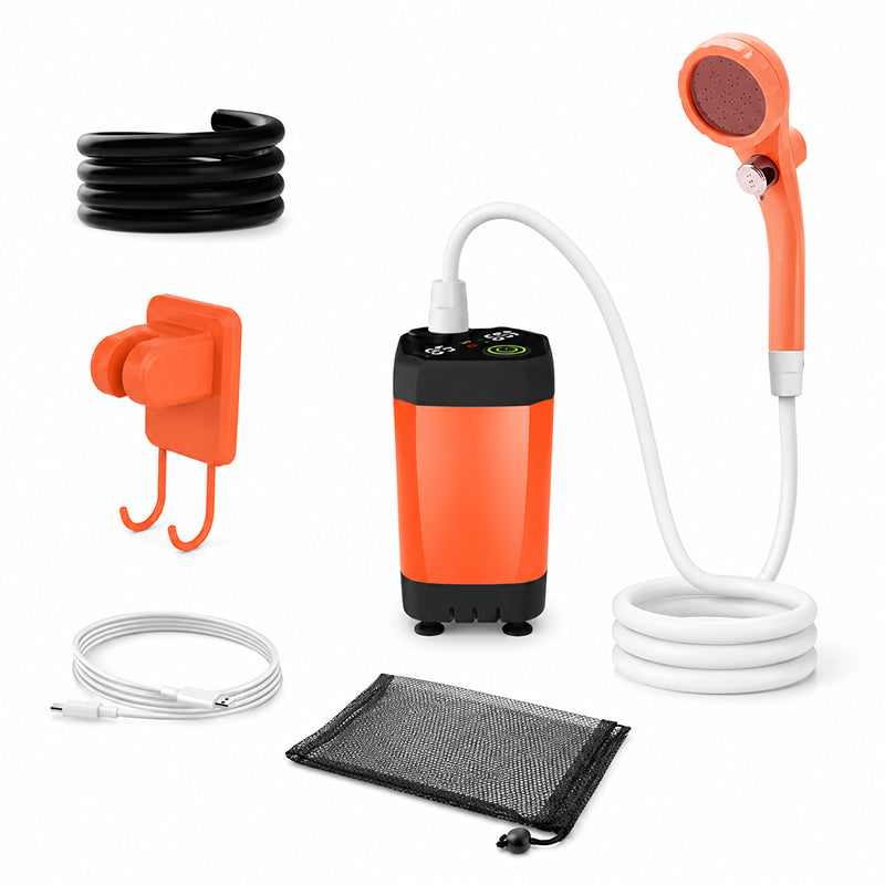 🎁2026 New Arrivals 50% OFF💥Portable Camping Shower with Rechargeable Pump