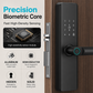 ⏳🔥LIMITED-TIME 50% OFF! ⏰Smart Fingerprint Door Lock for Indoor Wooden Doors No Drilling Needed