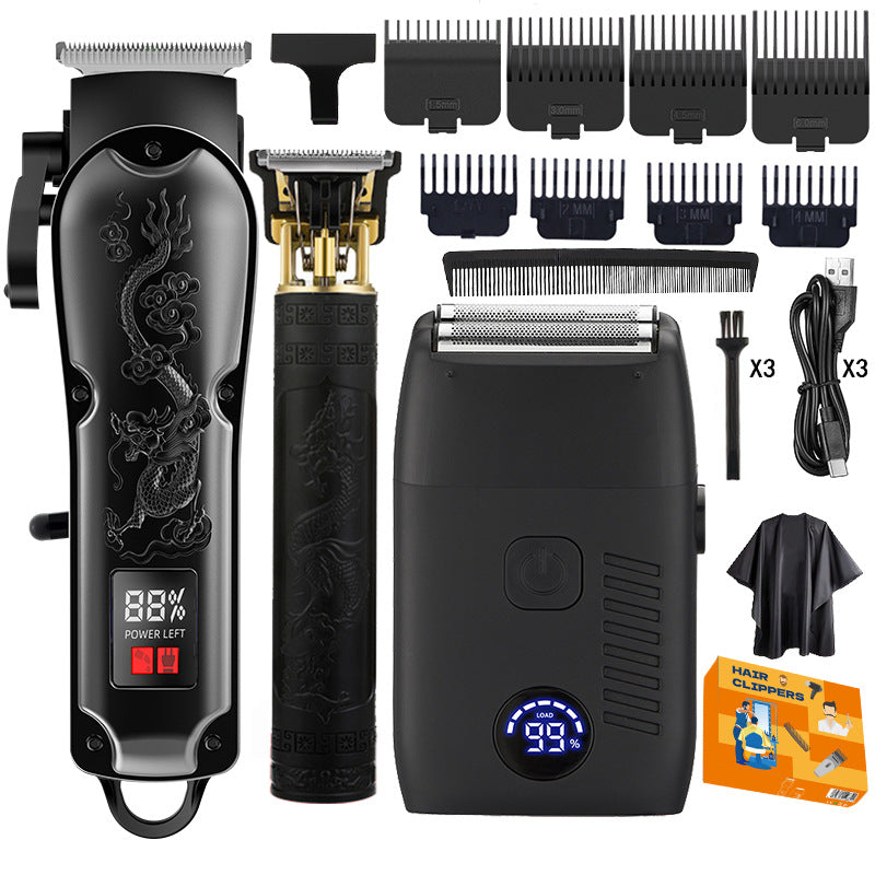 🎉 2026 Sale — Over 33,000 Sold! ✂️ Professional Men's Electric Hair Clipper Set – Titanium Blades ⚡