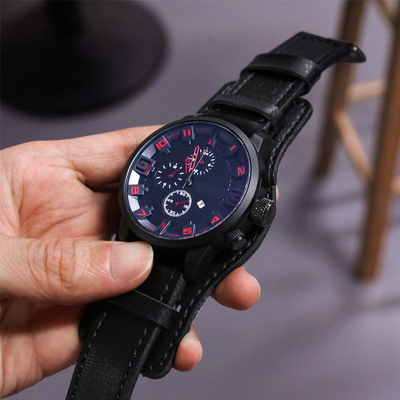 📢📢50% OFF !! ⏰Men's Casual Large Dial Quartz Watch