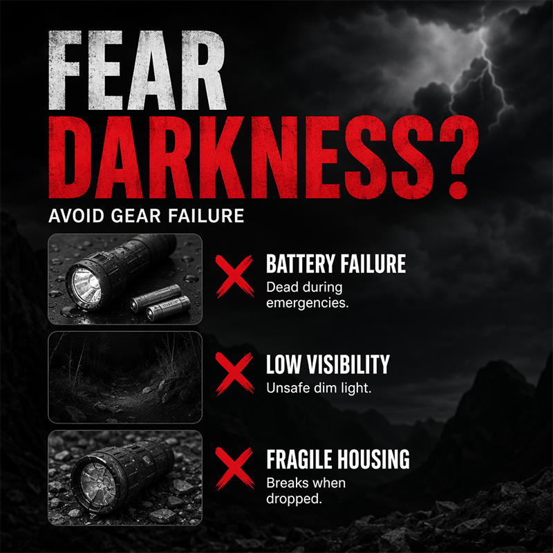 High Power LED Flashlights Camping Torch Work Light Charge 2-In-1 Solar Powered 4LED High Brightness Rechargeable Flashlight Portable Design 4 Lighting Modes USB Charging Suitable for Hiking Outdoor Exploration & Emergency Use