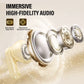Dual-Pair Wireless Bluetooth Headset with LED Charging Case