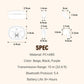Dual-Pair Wireless Bluetooth Headset with LED Charging Case