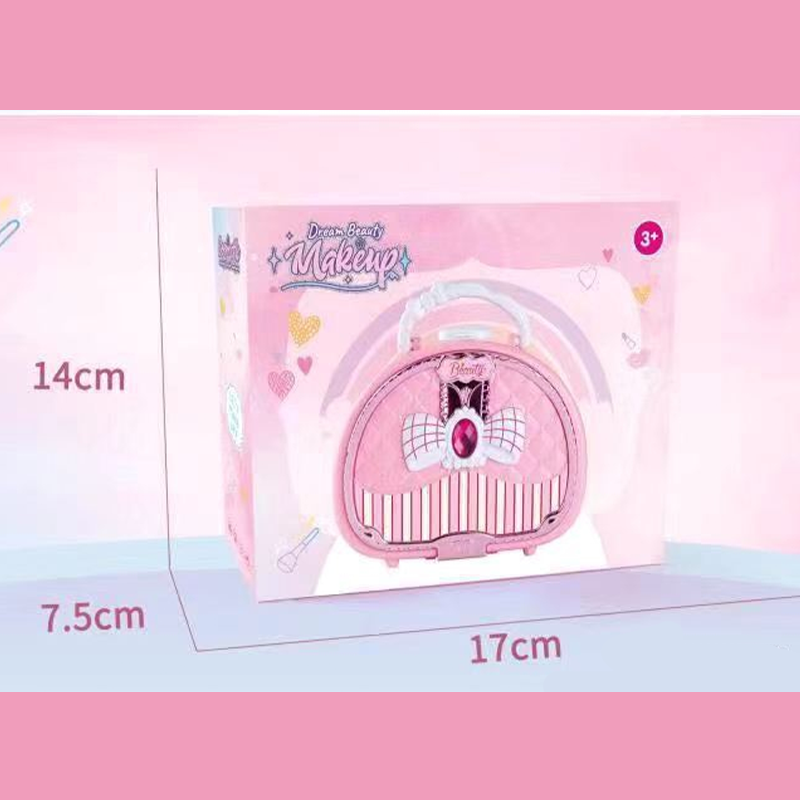 🎁2026 New Arrivals 50% OFF💥Kids Washable Makeup Toy Set with Portable Pink Handbag
