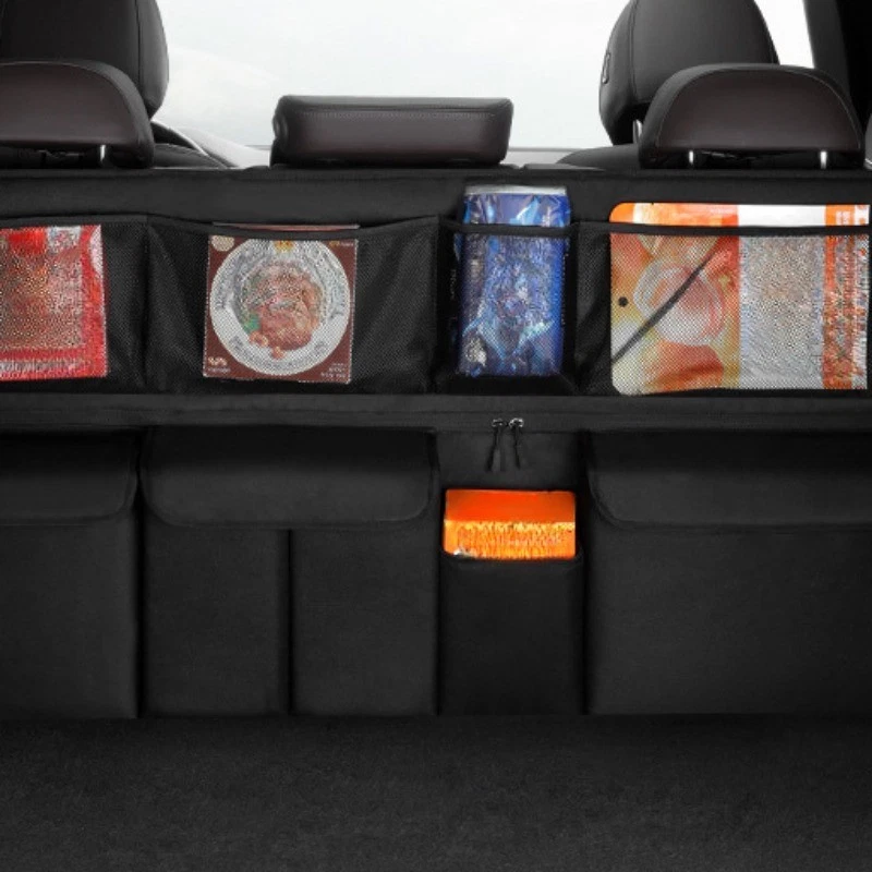 ⏳50% OFF NOW!📦 Car Trunk Storage Bag, Hanging Organiser – Large Capacity, Space-Saving & Durable Oxford Fabric🚗