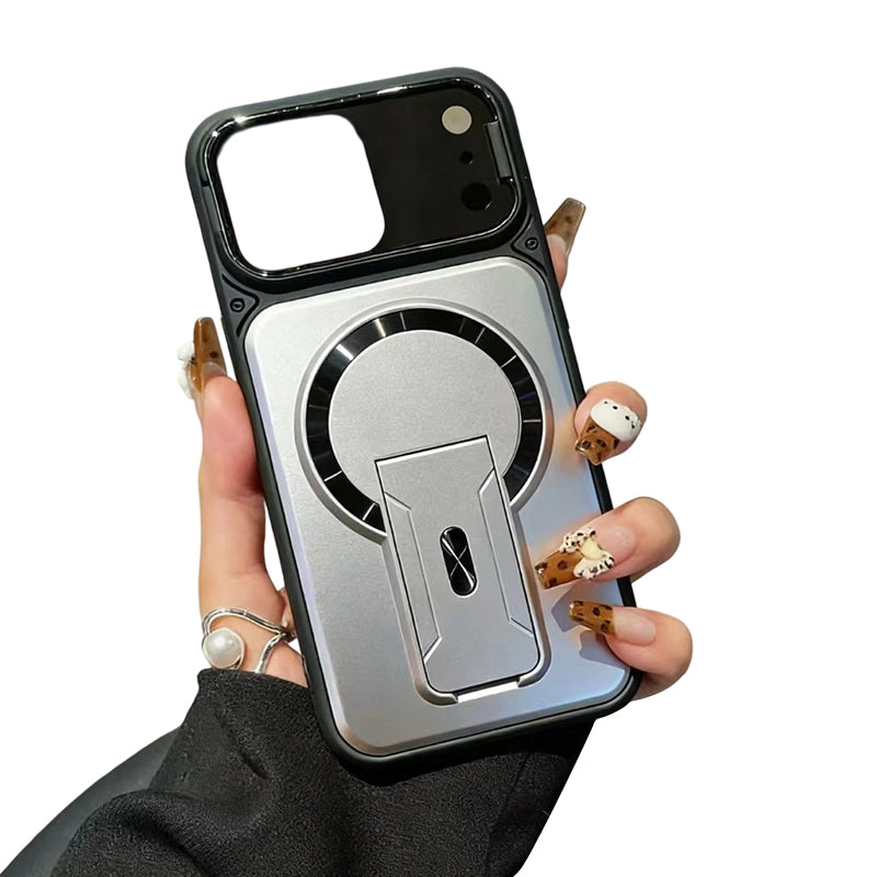 ⏳🔥LIMITED-TIME 50% OFF! ⏰Magnetic Phone Case with Flip Lens Cover and Invisible Kickstand