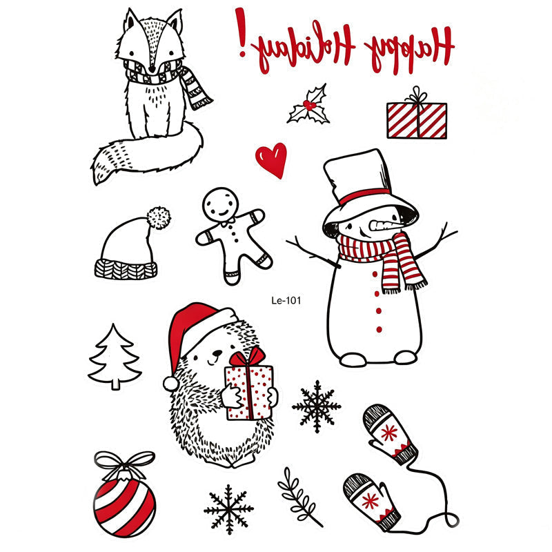📢📢50% OFF !! ⏰ Light Up Your Halloween Look! Glow-in-the-Dark Temporary Tattoos | Waterproof & Fun Party Accessories