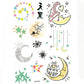 📢📢50% OFF !! ⏰ Light Up Your Halloween Look! Glow-in-the-Dark Temporary Tattoos | Waterproof & Fun Party Accessories