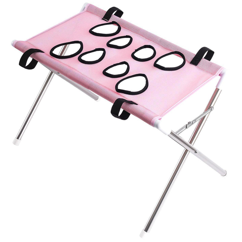 🐾50% OFF NOW ! ✂️2-in-1 Foldable Pet Grooming Bed – Breathable Mesh Cat & Dog Bathing Station with Storage Pockets, Home Pet Grooming Table