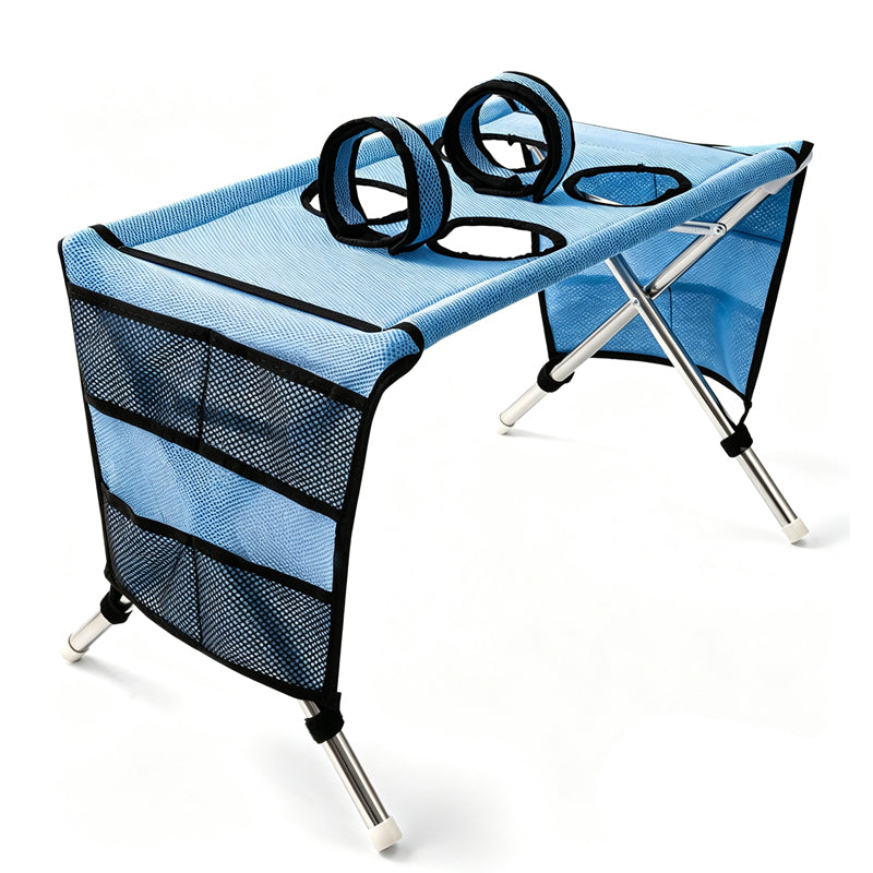 🐾50% OFF NOW ! ✂️2-in-1 Foldable Pet Grooming Bed – Breathable Mesh Cat & Dog Bathing Station with Storage Pockets, Home Pet Grooming Table