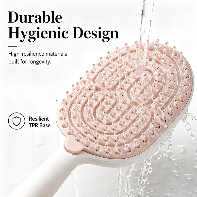 Women's Detachable Self Cleaning Vented Hairbrush