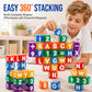 Magnetic Alphabet Number Cubes for Children