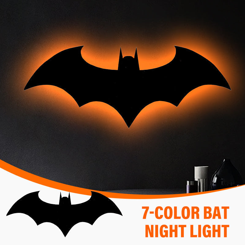 7‑Color Bat Night Light