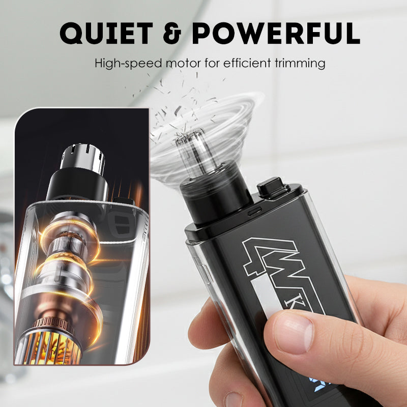 📢50% OFF !! ⏰Nose & Ear Hair Trimmer with LED Display