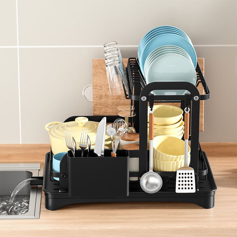🍽️ 2026 Sale — Over 58,600 Sold! 💧 Double-Layer Kitchen Tableware Drying Rack