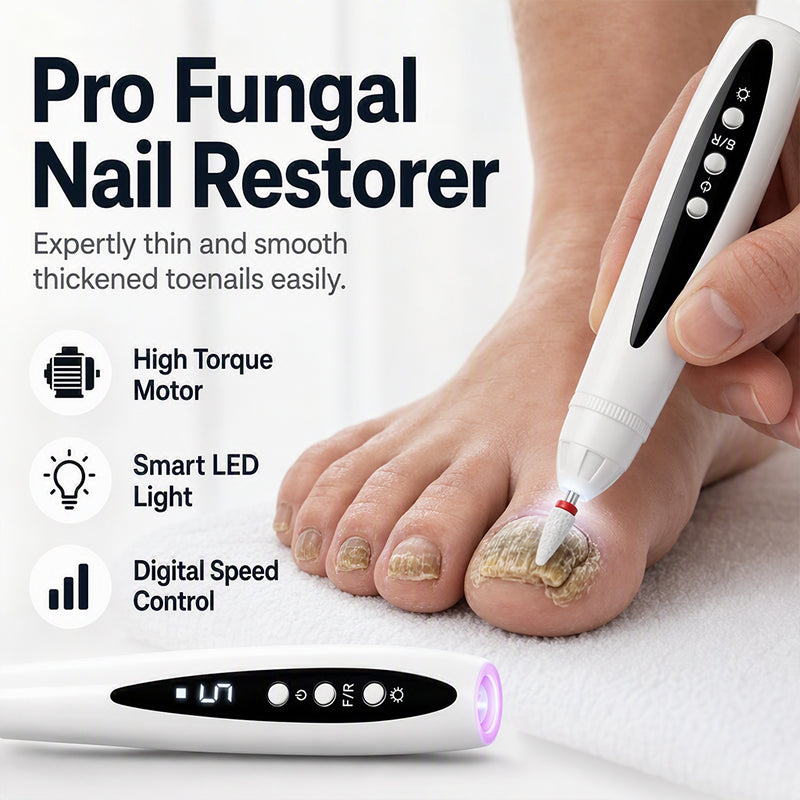 💅 50% OFF NOW! ✨ 2-in-1 Electric Nail Drill with UV Gel Light – High-torque motor & UV curing – Salon-quality manicure & pedicure at home 💪