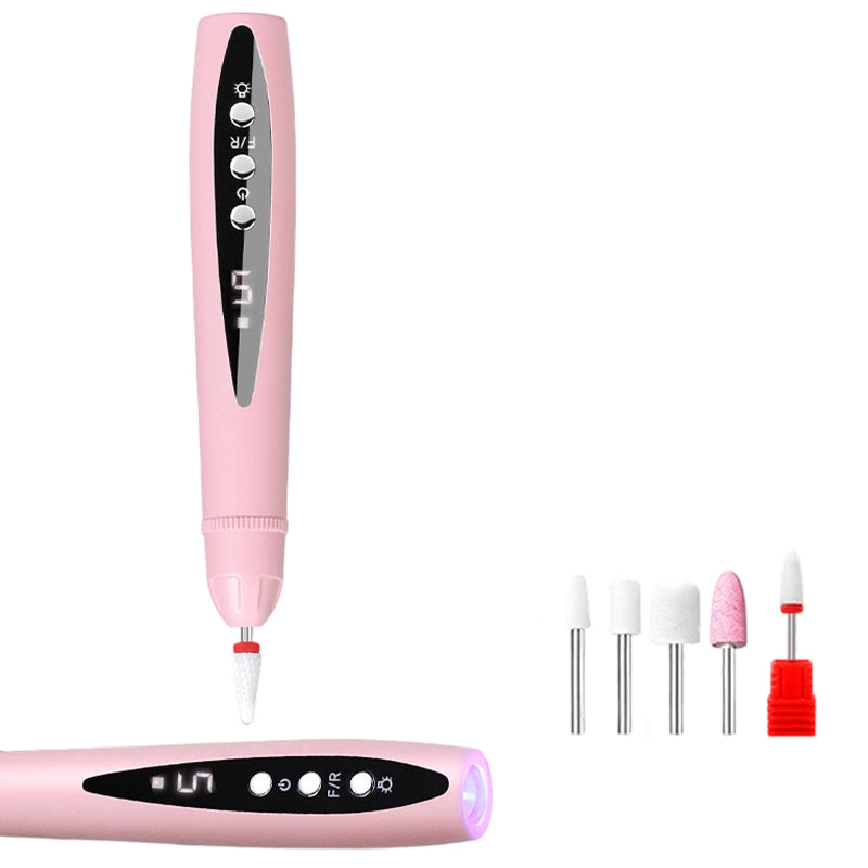 💅 50% OFF NOW! ✨ 2-in-1 Electric Nail Drill with UV Gel Light – High-torque motor & UV curing – Salon-quality manicure & pedicure at home 💪