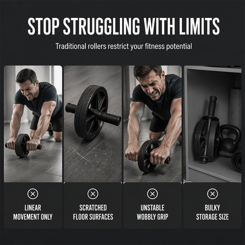 💪Abdominal Roller Wheel Disc with Knee Mat