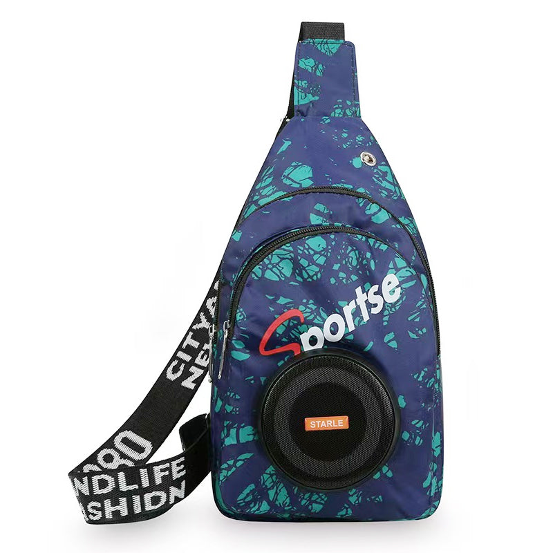 📢📢50% OFF !! ⏰Portable Bluetooth Speaker Bag with LED Lights