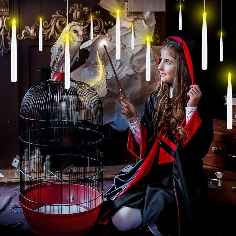 Halloween Decorations-Floating Candles with Wand