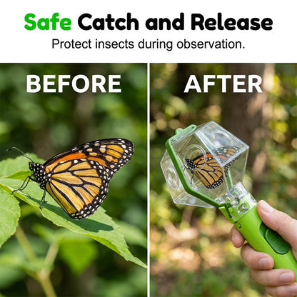 🛍️ 50% OFF! ✨ Interactive Bug Catcher for Kids – Clear Observation Window, Ergonomic Handle & Safe Catch-Release Design – Educational Outdoor Toy for Curious Explorers 🔍