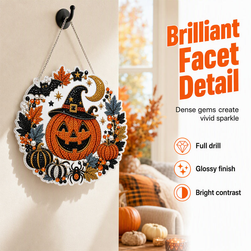 Halloween Diamond Art Hanging Ornament Kit