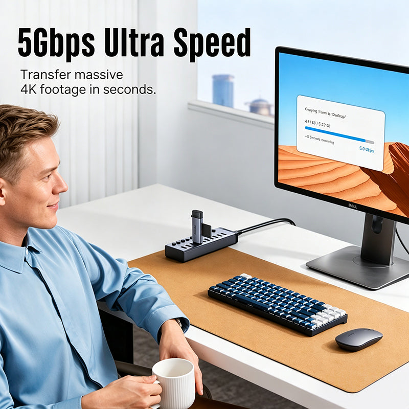 Dual Slot Memory Card Reader