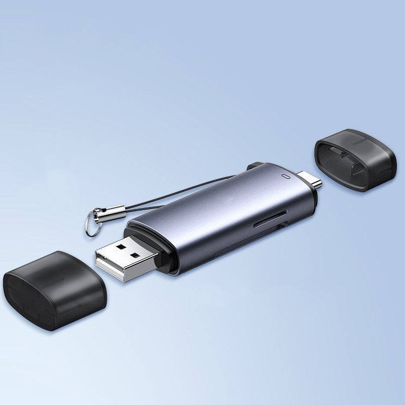 Dual Slot Memory Card Reader