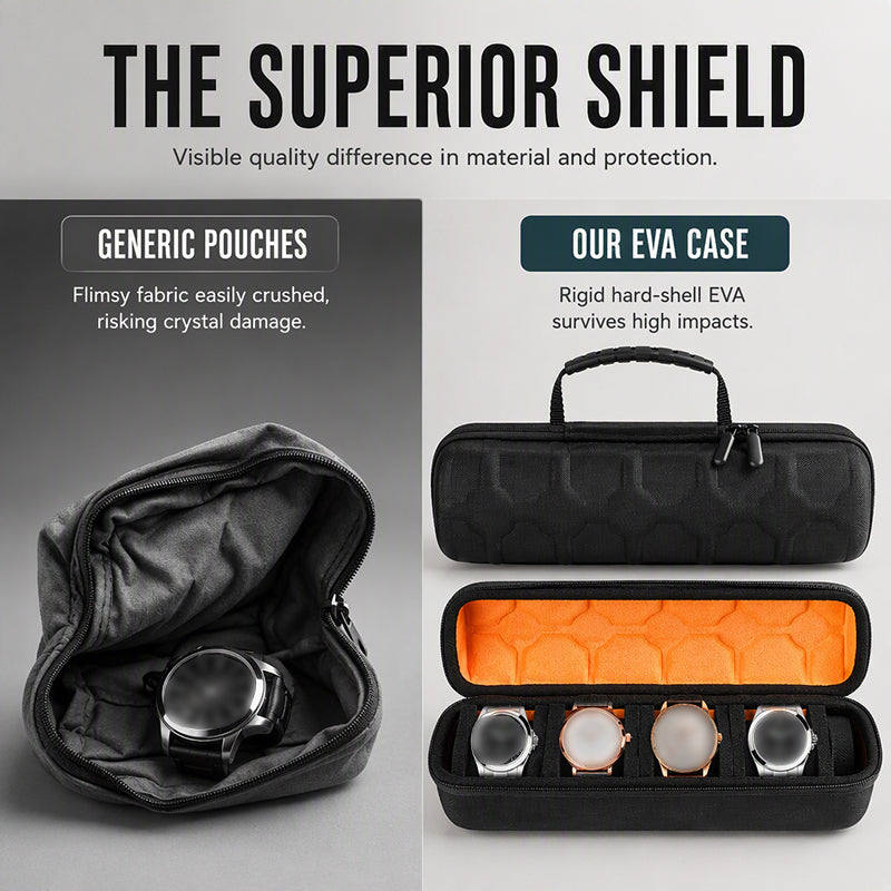 Portable Watch Travel Case