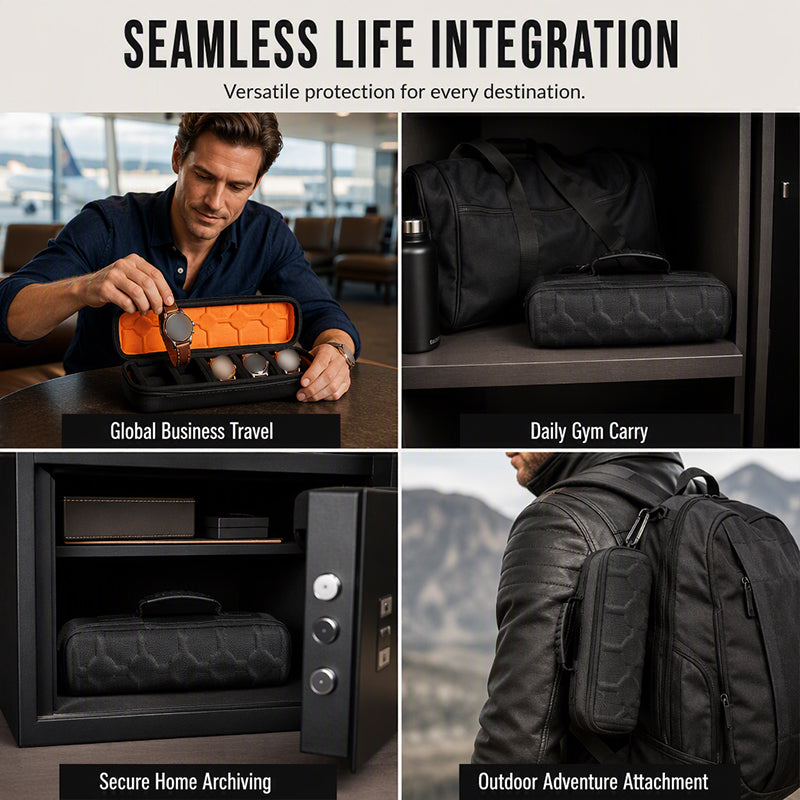 Portable Watch Travel Case
