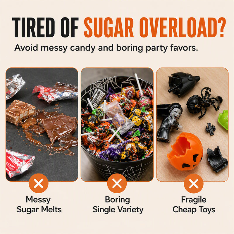 Halloween Toy Assortment Party Favor Set