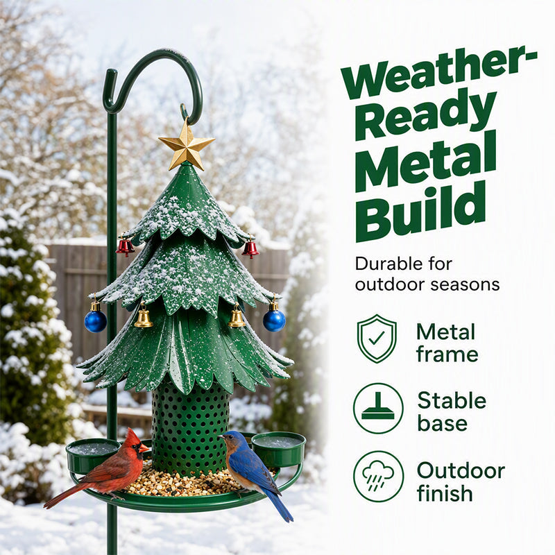 Festive Tree Bird Feeder