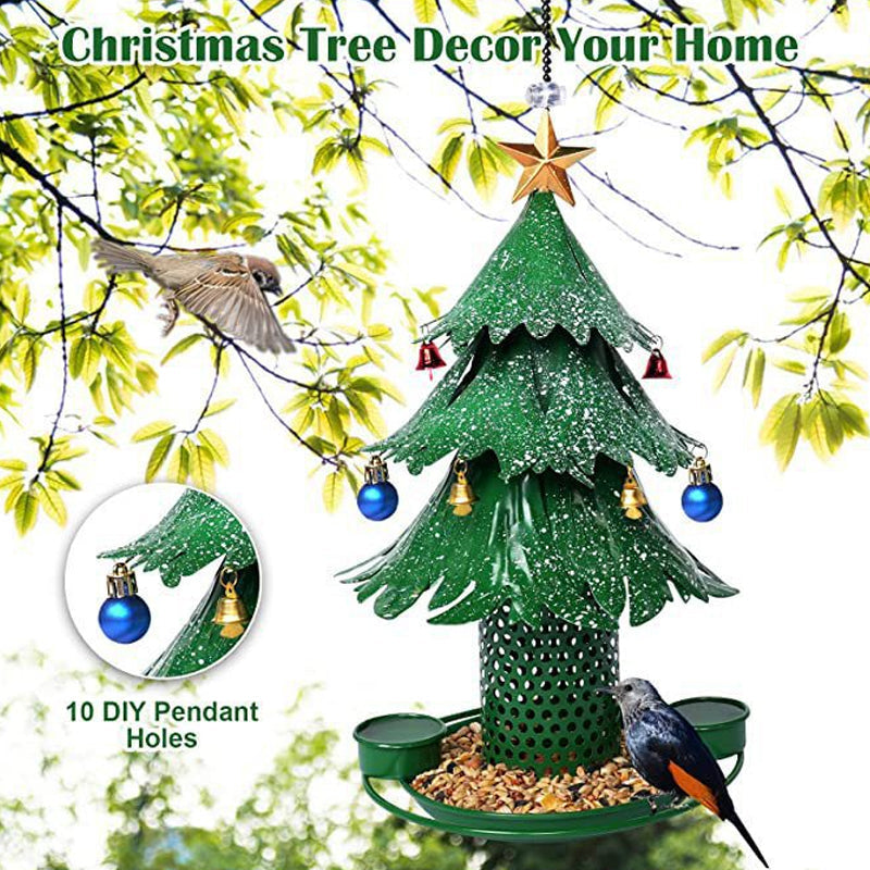 Festive Tree Bird Feeder