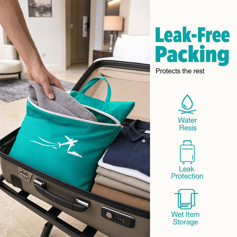 🎉 2026 Sale — Over 19,400 Sold!💧 Large Waterproof Travel Laundry Bag