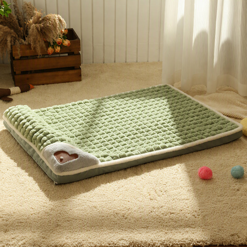 🐾 Premium Plush Pet Sleeping Mat – Ultra-Soft Thick Dog Crate Pad with Non-Slip Base