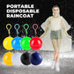 🥳 BUY 1 GET 1 FREE! ☔Mini Ball Shape Disposable Raincoat – Ultra‑compact ball packaging fits in any bag, purse or glove box. Waterproof & easy to use – always ready for sudden showers! 🌧️✨