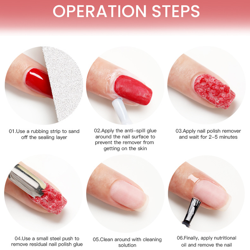 🛡️Gentle Gel Nail Polish Remover