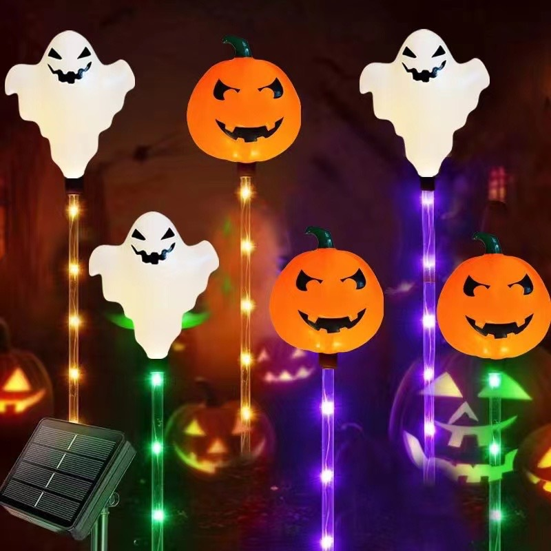 Waterproof Halloween Pumpkin Stake Lights 