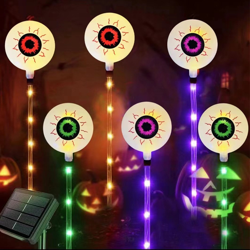 Waterproof Halloween Pumpkin Stake Lights 