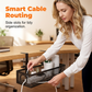 ⏰Under Desk Cable Organizer