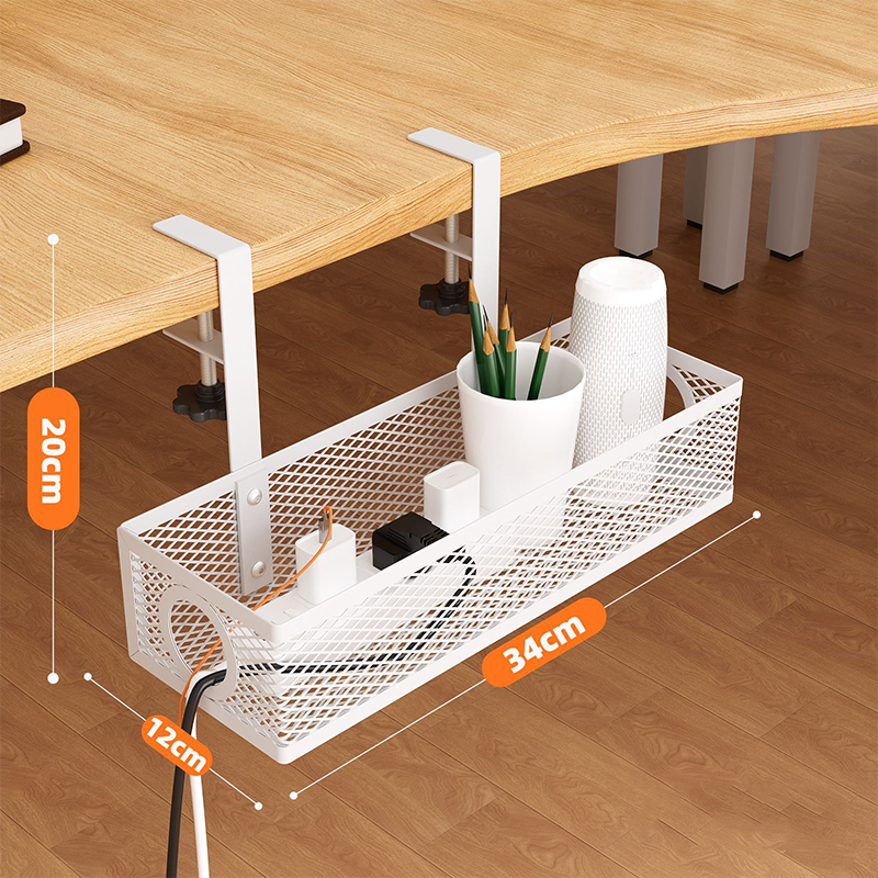 ⏰Under Desk Cable Organizer